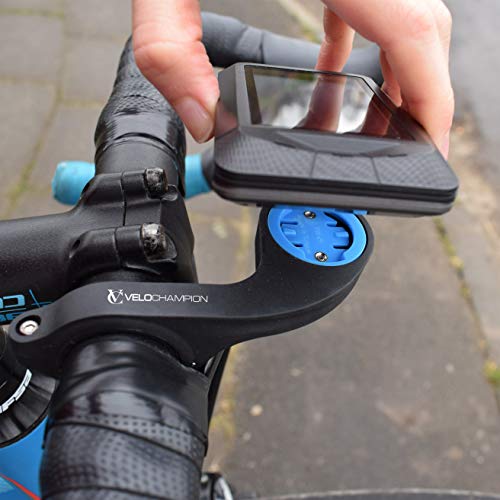 VeloChampion Adaptador de disco de montaje compatible con Wahoo Elemnt, Elemnt Bolt & Mini – Sistema de bloqueo de cuarto de vuelta