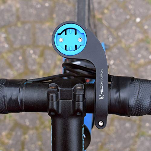 VeloChampion Out Front Bike Manillar Mount para Wahoo Computer - Wahoo Roam, Elemnt & Bolt