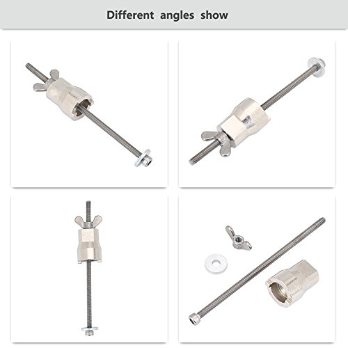 VGEBY1 Herramienta de desmontaje del buje de Bicicleta, Buje de Bicicleta reparación de bujes de Acero Inoxidable Herramienta de buje del Volante para