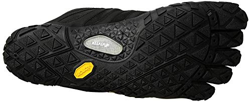 Vibram Fivefingers 19m7601 V 2.0, Zapatillas de Trail Running Hombre, Negro y Amarillo, 43 EU