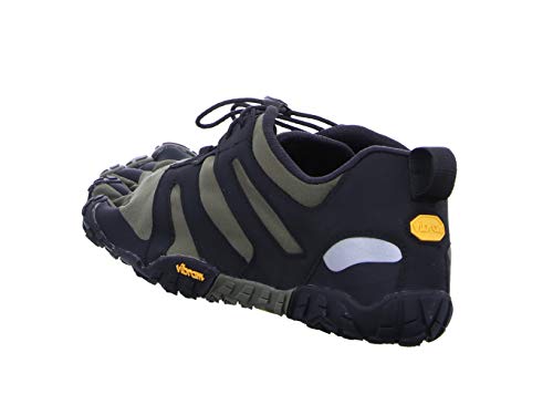 Vibram Fivefingers 19m7602 V 2.0, Zapatillas de Trail Running Hombre, Verde Ivy Black, 40 EU