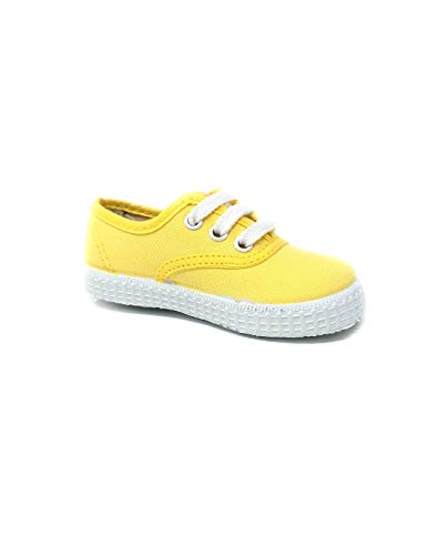 Victoria 6613 - Zapatillas deportivas para niña, Amarillo (amarillo), 30 EU