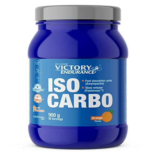 Victory Endurance Iso Carbo Sabor Naranja. Retrasa la fatiga y mejora el rendimiento además de aportar más energía que una bebida isotónica convencional (900 g)