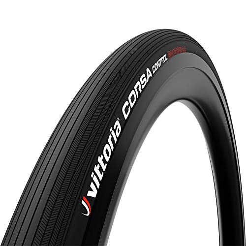 Vittoria Cub. Corsa Control TLR 25-622 G2.0 Cubiertas Ciclismo, Adultos Unisex, Negro (Negro), Talla Única