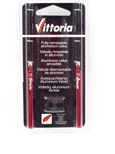 Vittoria - valvola rimovibile in alluminio 2 pz 60 mm - vittoria - 1615rv0260222bl