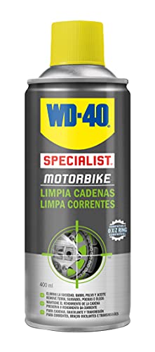 WD-40 34553 Total de Moto en Ambiente Húmedo Specialist Motorbike Spray, 400mL, Caja de 3