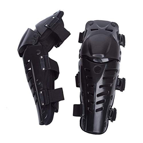 WILDKEN Adultos Rodilleras Moto Enduro Espinillera Motocross Protección de Rodilla Corporal Protector Rodilla Motocicleta Bicicleta para Protector Caballero al Aire Libre ( Negro Fresco )