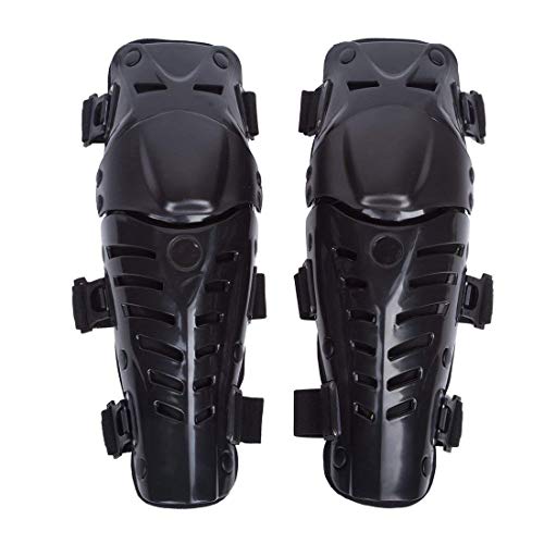 WILDKEN Adultos Rodilleras Moto Enduro Espinillera Motocross Protección de Rodilla Corporal Protector Rodilla Motocicleta Bicicleta para Protector Caballero al Aire Libre ( Negro Fresco )