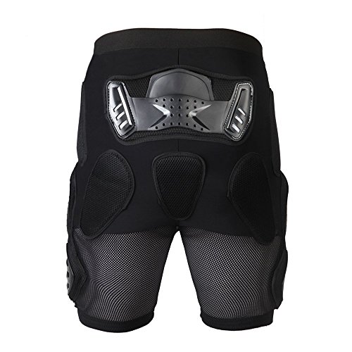 WILDKEN Pantalones Protectores de esquí para Motocicleta, Protectores de Cuerpo Resistente para Motocicleta, Motocicleta, Carreras, Bicicleta, para Hombres y Mujeres (M)