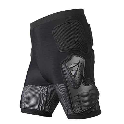 WILDKEN Pantalones Protectores de esquí para Motocicleta, Protectores de Cuerpo Resistente para Motocicleta, Motocicleta, Carreras, Bicicleta, para Hombres y Mujeres (M)