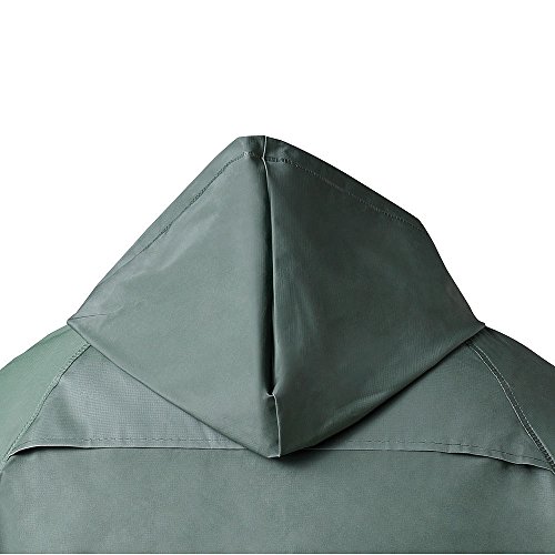 WOLFPACK LINEA PROFESIONAL 15010008 Traje de Agua Impermeable Verde PVC Talla 8-XL