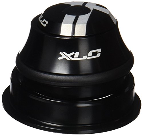 XLC Accesorios Comp A-Head de de dirección HS de i07 1 1/8 – 1 1/4 Tapered Semi Integrado, Negro, 2500508000