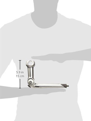 XLC Potencia Regulable ST-T01 Ø 22,2mm para Horquilla 1 Pulgada Modelo 1" Plateado, 80 mm 2015