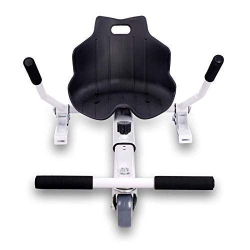 XZR Asiento Regulable Hoverboard Go Kart Hoverkart, Racer Go Karts, para Smart Auto Equilibrio Marco Vespa, para Todas Las Edades, práctico y Compacto, se Ajusta a 6.5,8