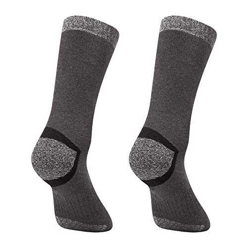 YUEDGE 5 Pares Hombre Senderismo Calcetines para Trekking Camping Ciclismo Tenis y Otros Deportes, Transpirable, Alto Rendimiento (L)