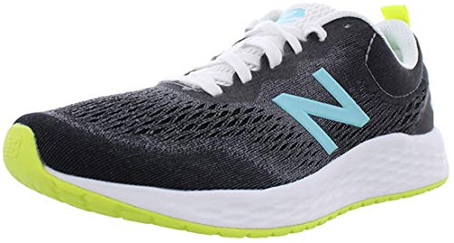 Zapatilla de correr New Balance Fresh Foam Arishi V3 para mujer, Negro (Negro/Limón), 39.5 EU