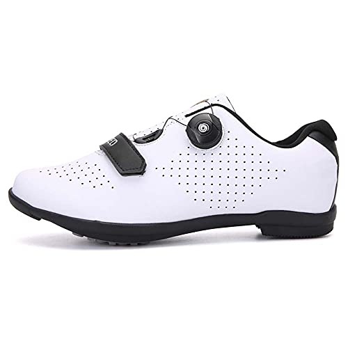 Zapatillas de Ciclismo Unisex con Cierre de Cordones, Zapatillas de Ciclismo Transpirables para Hombres y Mujeres, 36-132 EU