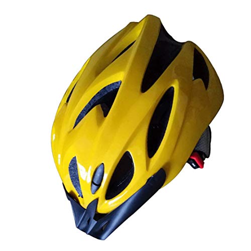 zhouweiwei Cascos de Bicicleta Mate Negro Hombres Mujeres Casco de Ciclismo Luz de Fondo MTB Mountain Road Bike Cascos de Bicicleta Moldeados integralmente