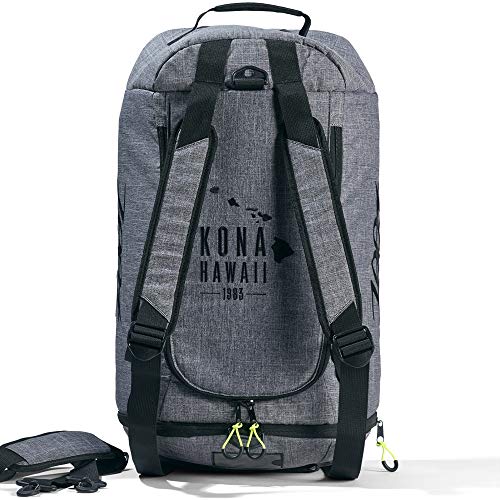 Zoot Bolsa de lona para triatlón unisex Canvas Gris con un compartimento húmedo y correas de transporte en la espalda para el entrenamiento y la competición