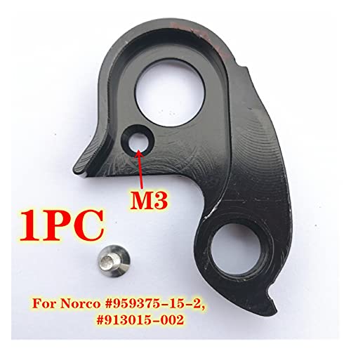 ZZHH 1 PC CNC Bicycle Trasero Derailleur Hanger Fit para Norco # 913015-002 Óptica ABARCAR Norco REVÓLVER 7 Vista Torrent Aleación Vista Mech Dropout (Color : YGH00696P1)