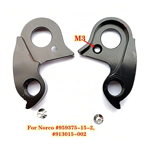 ZZHH 1 PC CNC Bicycle Trasero Derailleur Hanger Fit para Norco # 913015-002 Óptica ABARCAR Norco REVÓLVER 7 Vista Torrent Aleación Vista Mech Dropout (Color : YGH00696P1)