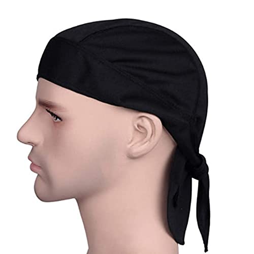 2 Piezas Gorra de Pañuelo de Cabeza de Ciclismo Sports Headwear Bandana para Motoristas Pañuelo de Cabeza para Bicicleta Sombrero de Ciclismo Secado Rápido Pañuelo de Cabeza Ajustable para Deportes