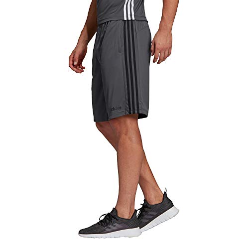 adidas D2M Cool SHO 3S Pantalones Cortos de Deporte, Hombre, Grey Six, L