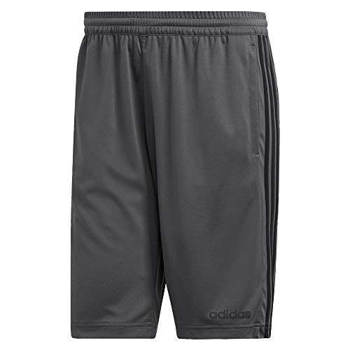 adidas D2M Cool SHO 3S Pantalones Cortos de Deporte, Hombre, Grey Six, L