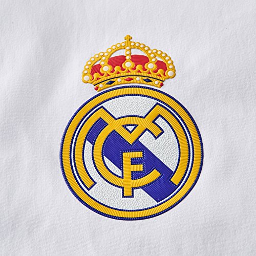adidas Heimshorts Real Madrid Replica Pantalón Corto Primera equipación, Hombre, Blanco/Gris, 128