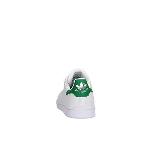 adidas Originals Stan Smith, Zapatillas, Blanco (Footwear White/Footwear White/Green 0), 38 EU