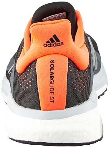 adidas Solar Glide 4 ST M, Zapatillas de Running Hombre, NEGBÁS/Gridos/Rojsol, 43 1/3 EU