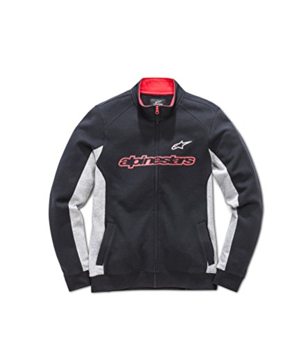 Alpinestar Curb Fleece Sudadera, Hombre, Negro, L