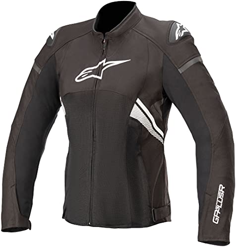 Alpinestars 4031-0006-05 Chaqueta, Blanco y Negro, Medium para Mujer