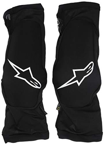 Alpinestars Protector de rodilla Paragon Plus para hombre, negro, blanco, XL