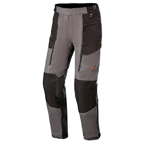 Alpinestars VALPARAISO V3 DRYSTAR PANTALÓN MOTORISTA GRIS OSCURO NEGRO XL