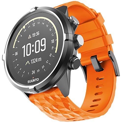 Compatible con Suunto Spartan Sport Wrist hr Baro Strap/Suunto 9 Baro  Bandas, correa de reloj de repuesto deportivo elegante correa de silicona  suave