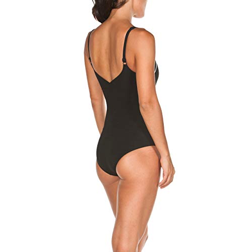 Arena Bodylift Jewel Body C de Cup – Bañador, primavera/verano, mujer, color blanco y negro, tamaño 46