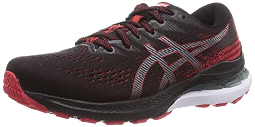 ASICS 1011b189-002_43,5, Hombre, Black Electric Red, 43.5 EU