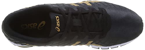 ASICS Gel-Quantum 180 4, Oxford Plano Hombre, Gris FoncÃƒ£ Jaune Or, 50.5 EU