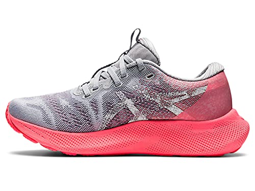 ASICS Zapatillas de correr de competición para mujer Road, Blazing Coral/Blanco, 37 EU