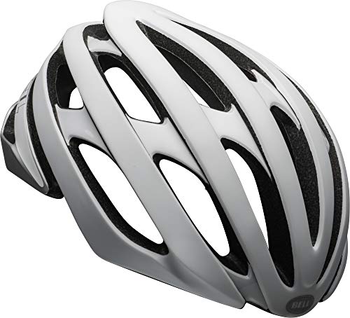 BELL Stratus MIPS - Casco para bicicleta de carretera para adultos, color blanco mate, plateado (2021), mediano (55-59 cm)