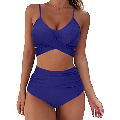 Bikini Faja, Bikinis para Chicas, Bañadores Mujer Reductores Barriga, Bañador con Relleno Push Up, Bañador Sin Tirantes, Bikinis Blancos 2021, Bañadores Competicion Mujer, Bikini Pantalon Mujer