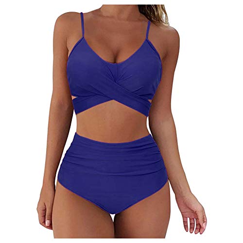 Bikini Faja, Bikinis para Chicas, Bañadores Mujer Reductores Barriga, Bañador con Relleno Push Up, Bañador Sin Tirantes, Bikinis Blancos 2021, Bañadores Competicion Mujer, Bikini Pantalon Mujer