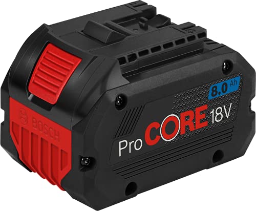 Bosch Professional 18V System ProCORE18V 8.0Ah - Batería de litio (1 batería x 8.0 Ah, tecnología Coolpack)