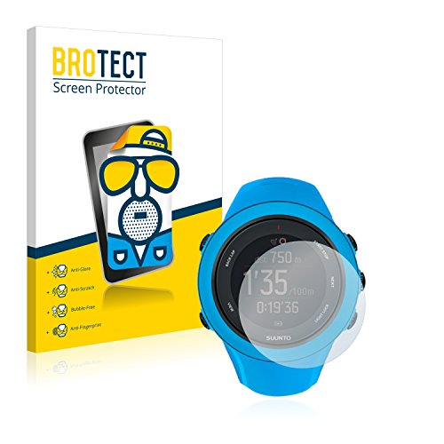 BROTECT Protector Pantalla Anti-Reflejos Compatible con Suunto Ambit3 Sport Blue (2 Unidades) Película Mate Anti-Huellas