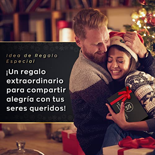 Caja Regalo Antiedad Orgánico Regalos Originales para Mujer - Serum Facial Antiarrugas Ácido Hialurónico y Serum Vitamina ACE, Crema Facial, Gel de Aloe Vera, Aceite de Argán - Regalos para Mujer