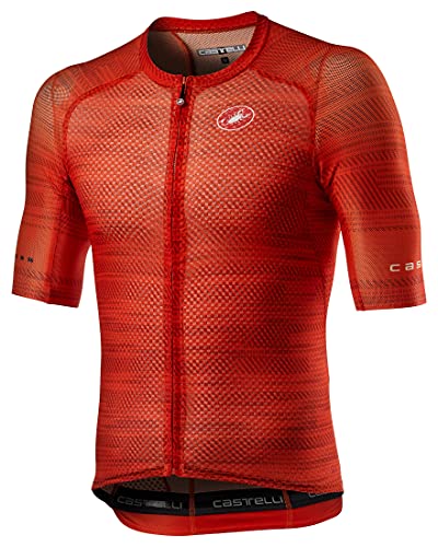 CASTELLI Climber's 3.0 SL JRS Camiseta, Fiery Red, L para Hombre