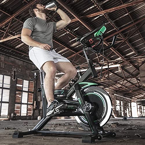 Cecotec Bicicleta Spinning Estática con Volante de Inercia de 25 Kg Extreme 25. Sistema Silence Fit, Pulsómetro, Manillar y Sillín Regulable, Pantalla LCD, Ruedas, Peso máximo 120 Kg