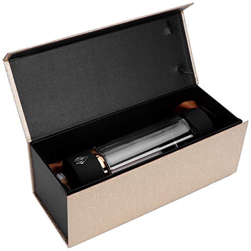 Cloudbox Generador de Agua de hidrógeno-Máquina de Agua de hidrógeno Generador de Botellas Taza de 380 ml Carga USB portátil SPE 700‑1000ppm