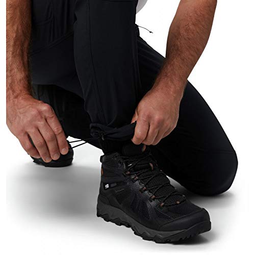 Columbia MaxTrail II Pantalones Impermeables para Hombre, Negro, W34/L32